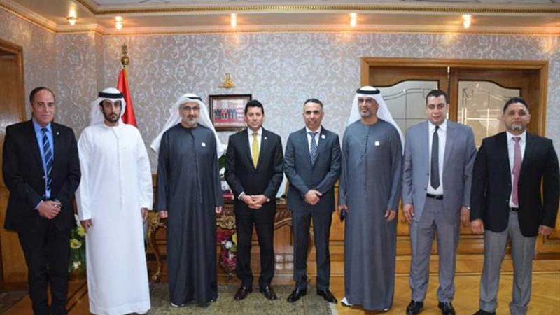وزير الرياضة يلتقي