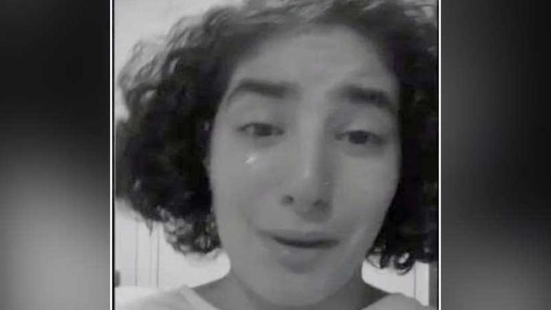 إبنة الفيشاوي تبكي:
