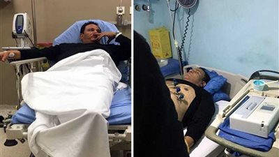 عاجل ..وعكة صحية تدخل محمد فؤاد المستشفى (صور)