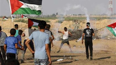 استشهاد طفل فلسطيني برصاص قوات الاحتلال الإسرائيلي شرق خان يونس