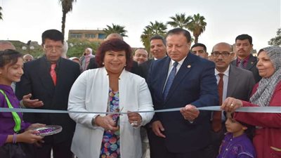 وزيرة الثقافة تفتتح ملتقى الأراجوز والعرائس التقليدية الأول بالحديقة الثقافية