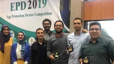 طلاب هندسة القناة يحصلون على المركز الثالث بمسابقة EPD