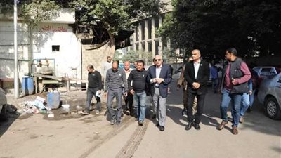 الجيزة تنقل موقف الكيت كات العشوائي لشارع وابور الثلج