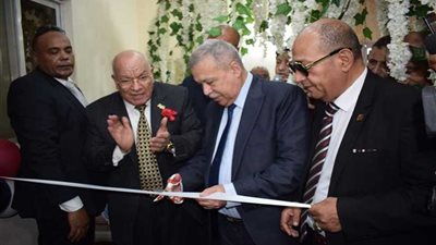 رئيس هيئة النيابة الإدارية يفتتح مقر نيابة أشمون الإدارية