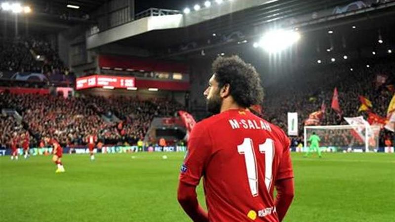محمد صلاح على رأس