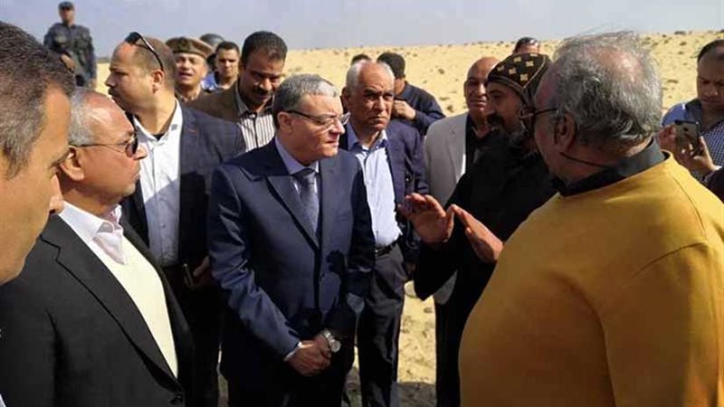 محافظ المنيا يتفقد