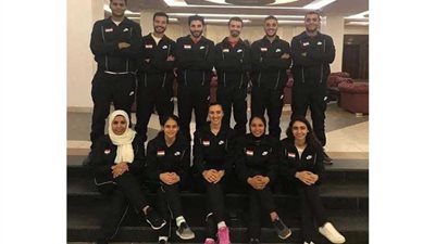 بالصور: مصر تحصد 12 ميدالية ببطولة زامبيا الدولية للريشة الطائرة