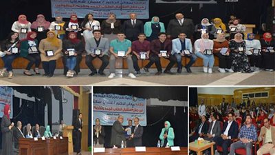 تكريم 13 طالبا وطالبة لمشاركتهم في حملة 