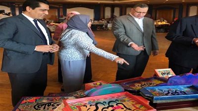 سعد سليم يفتتح معرض 