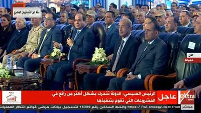 عاجل.. الرئيس السيسي يشاهد عرض فيلم تسجيلى