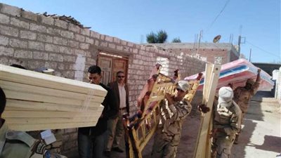 50سريرا بمشتملاته لـ30 منزلا تم تطويرها بالمرحلة الأولى للقرى الأكثر احتياجاً بأبنوب