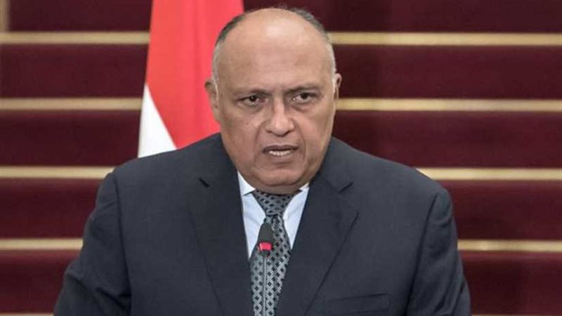 شكري ونظيره اليوناني