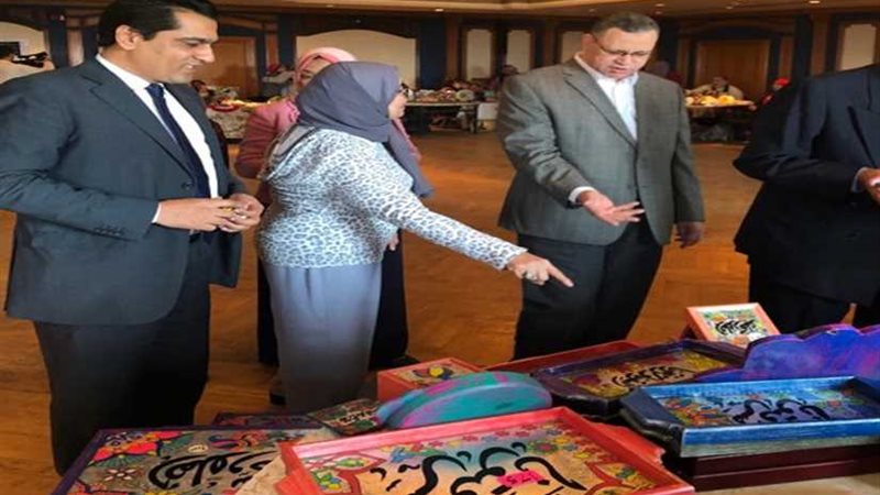 سعد سليم يفتتح معرض