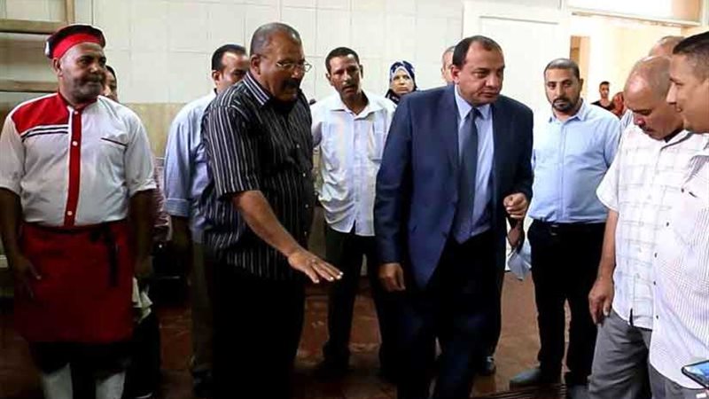 في جولة تفقدية داخل