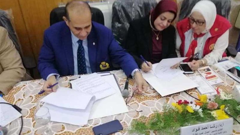 روتاري تنظم قافلة