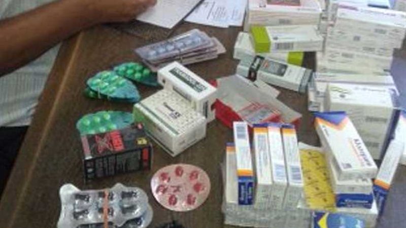 ضبط أدوية مهربة ومنشطات
