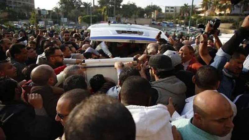 تشييع جثمان شعبان