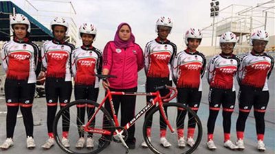 منتخب مصر آنسات يفوز بذهبية سباق 26 كم ضد الساعة في البطولة العربية للدراجات