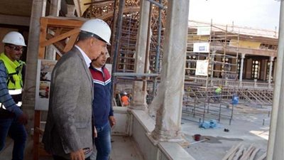 محافظ القليوبية فى جولة لمشروعات شبرا الخيمة لدفع الأعمال (صور)