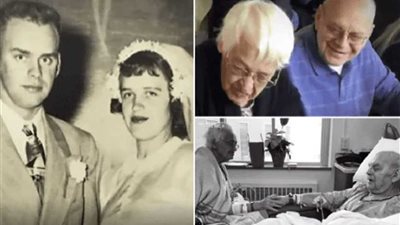 زوجان يموتان سويًا بعد 68سنة زواجًا (فيديو وصور)