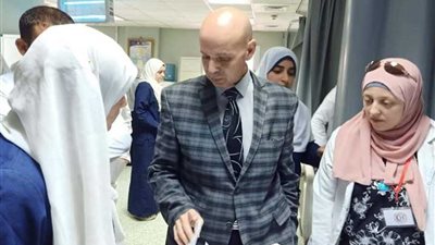 مدير صحة الشرقية يراقب الخدمة الصحية في مستشفى أبو كبير المركزي