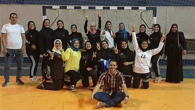 ضمن منافسات دوري الجامعات.. يد طالبات المنوفية تكتسح فريق التعليم العالي