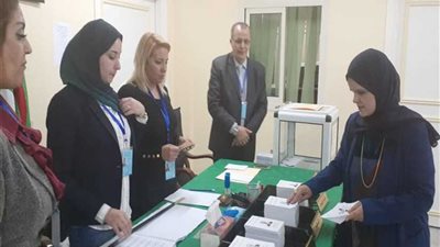 انطلاق الانتخابات الرئاسية الجزائرية بسفارة الجزائر بالقاهرة