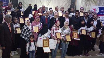 32 فتاة يحصدن جائزة التميز من مدينتي رفح والشيخ زويد