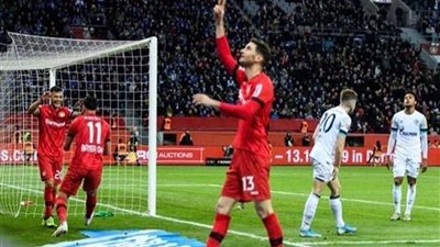 باير ليفركوزن يفوز على شالكة 2ـ1 في الدوري الألماني