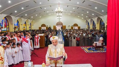 مطرانية سمالوط تدشن كنيسة جديدة بقرية دفش