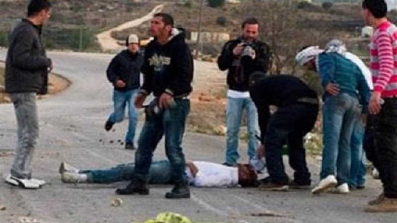 إصابة شاب فلسطيني