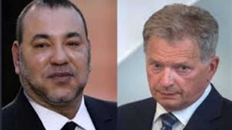 ملك المغرب يهنئ رئيس