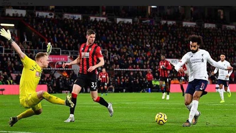 محمد صلاح يسجل ثالث