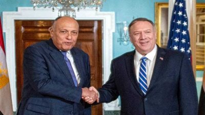 عاجل.. بومبيو يصف محادثاته مع شكري في اشنطن بـ 