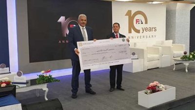 نائب رئيس جامعة الأزهر يشارك بالاحتفال بمرور 10 أعوام على تأسيس الرقابة المالية