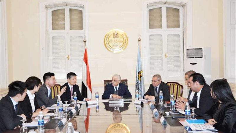 تعاون مصري صيني لإنشاء