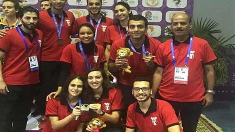 مصر تحصد سبع ميداليات