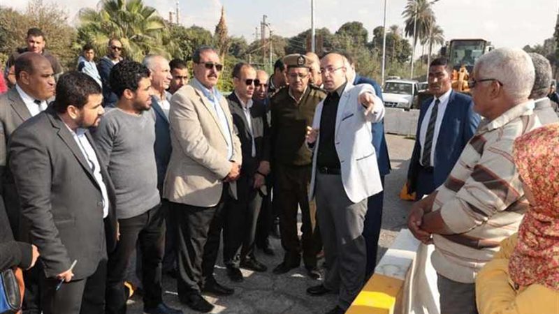 محافظ بني سويف يتابع