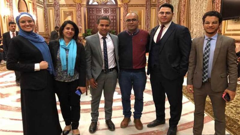 طلاب جامعة المنيا