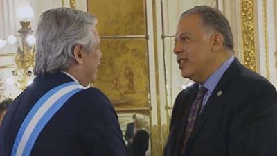 سفير مصر في بوينس آيرس يشارك في فعاليات تنصيب رئيس جمهورية الأرجنتين المنتخب