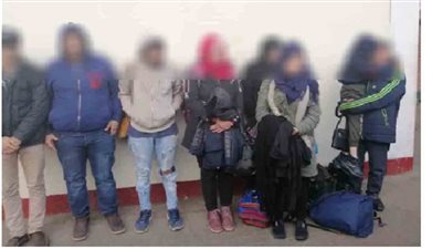 ضبط 8 متهمين تسللوا للبلاد بطريق غير شرعي