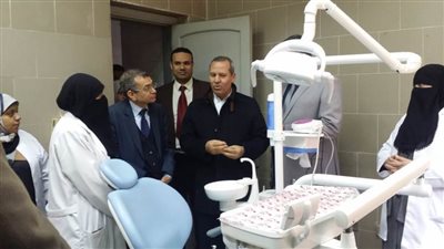 افتتاح عيادة الأسنان الجديدة بطب أسرة أويش الحجر