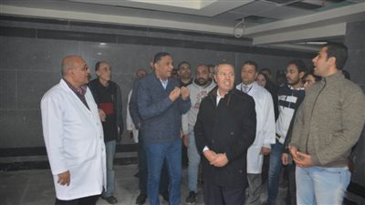 محافظ الدقهلية يتفقد المستشفى العام القديم بالمنصورة