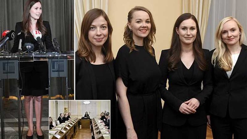 أصغر رئيسة وزراء