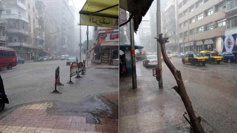 عاجل.. أمطار غزيرة