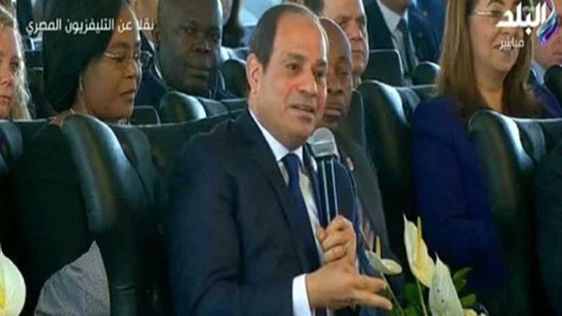 عاجل.. السيسي عن