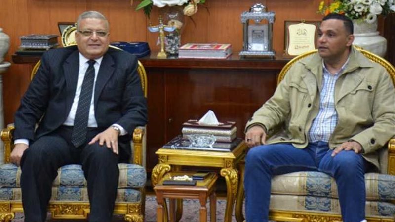 محافظ الدقهلية يستقبل