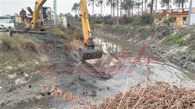 ري البحيرة تواصل أعمال الإحلال والتجديد ومتابعة أعمال تطهير الترع