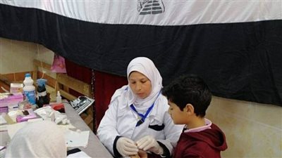 فحص 170 ألف طالب بمبادرة الرئيس لعلاج سوء التغذية بمدارس البحيرة