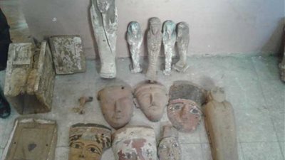 الآثار تؤكد أثرية مضبوطات بمركز غسيل كلوي ببني سويف